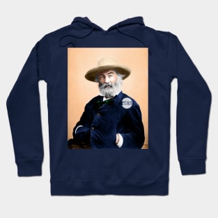 Walt Whitman - Colorized Hoodie